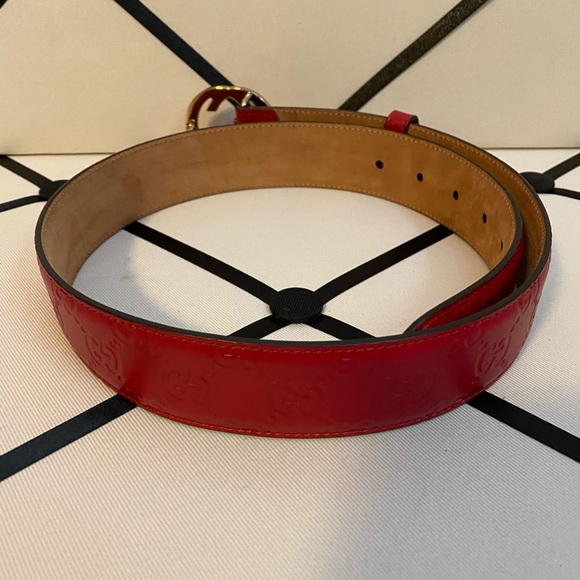 Gucci GG pattern ladies belt - Picture 4 of 8